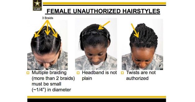 Black Female troops criticize Army’s new hair rules as racially biased