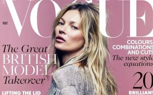 Kate Moss Graces 35th Vogue Cover