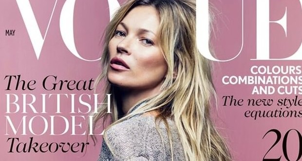 Kate Moss Graces 35th Vogue Cover (Photo)