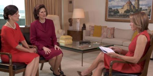 Katie Couric global anchor : Talks Gay Rights With LBJ’s Daughters