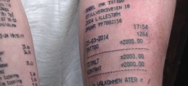 McDonald's Receipt Tattoo: Teen Gets Another