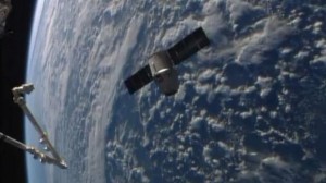 SpaceX Dragon capsule arrives at space station for Easter Sunday delivery