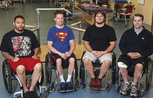 Implant allows paralyzed men to move