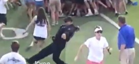 Texas Police Officer Tripping Kids at Soccer Game Caught on Video