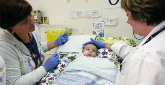 Wyatt Scott : Nine-month-old baby can't open his mouth