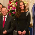 Duchess' black and white tribute to NZ colours