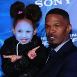Jamie Foxx : Annalise bishop Dresses As Electro For New York Premiere