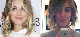 Kaley Cuoco Chops Off Hair