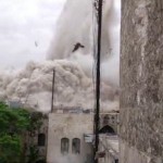 Explosion levels hotel in Syria