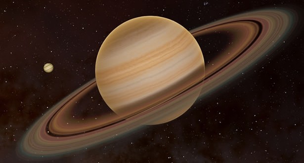 Animation simulates close encounter between Earth and Saturn (Video)