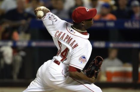 Aroldis Chapman activated off the DL, Partch optioned