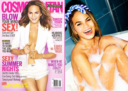 Chrissy Teigen In Cosmo