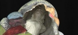 Garden gnome find : Mysterious Jesus statue found inside of broken gnome