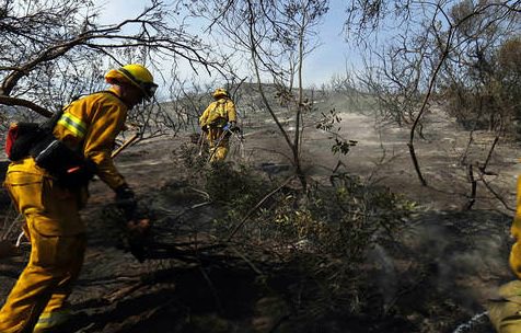 Man charged with arson in California wildfire, Report