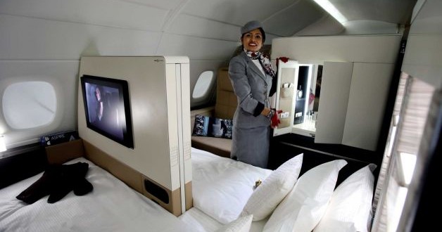 Mideast airline Etihad offers luxury suites