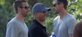 Paul Walker's brother on 'Fast and Furious 7' set