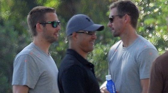 Paul Walker’s brother on ‘Fast and Furious 7’ set