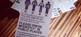Qatar urges scantily clad Visitors to cover up