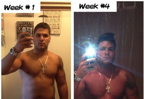 Ronnie Magro Shows Off Body Transformation