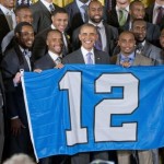 Seahawks visit Barack Obama at White House