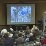 Space : Boise state students talk live to astronauts
