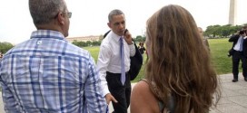 'The Bear Is Loose' : Barack Obama Goes out and About
