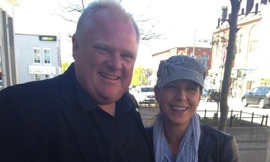 Toronto Mayor Rob Ford spotted in Midland, Ont.