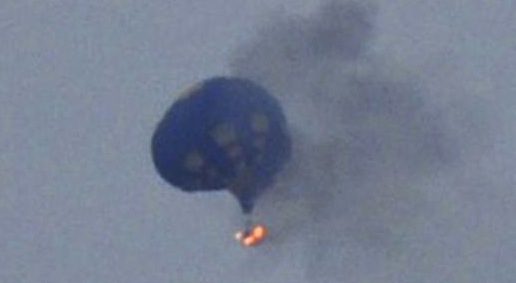 Two Bodies Found After Hot Air Balloon Catches Fire