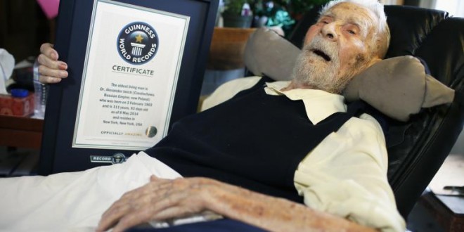 Alexander Imich : Oldest Man in the World Dies in New York at 111