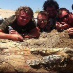 Bachelor party finds rare mastodon fossil