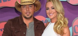 Brittany Kerr, Jason Aldean Walk the CMT Awards Red Carpet