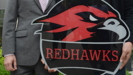 Calgary high school : Redmen name changed to Redhawks