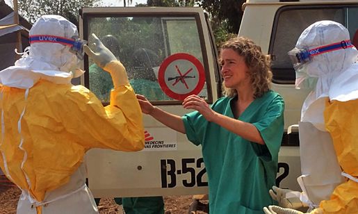 Ebola outbreak in W.Africa ‘totally out of control’ , warns MSF