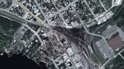 Google Map image of destroyed Lac-Megantic 'disgusting'
