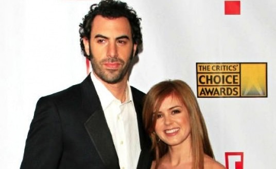 Isla Fisher : Actress joins husband Sacha Baron Cohen in comedy Grimsby