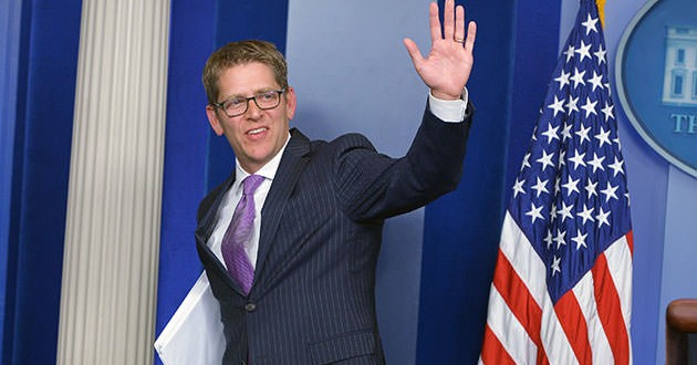 Jay Carney Delivers Final White House Press Briefing