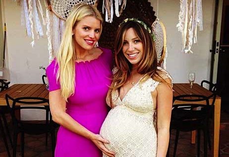Jessica Simpson Shows Off Hot Body At Baby Shower