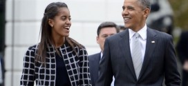 Malia Obama attends her first prom