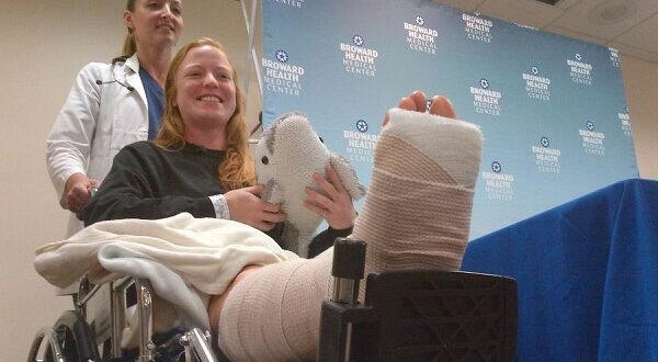 Florida Woman Bitten By Shark While Inner Tubing