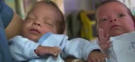 Twins Born 24 Days Apart in Boston