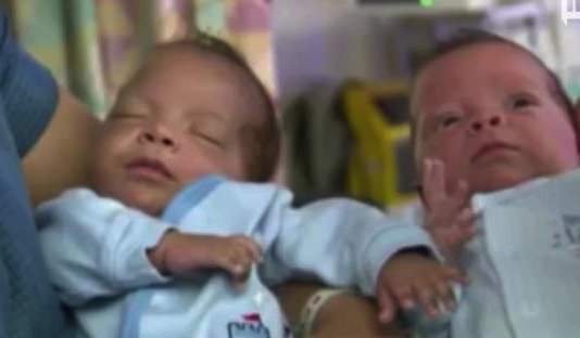 Twins Born 24 Days Apart in Boston (Video)