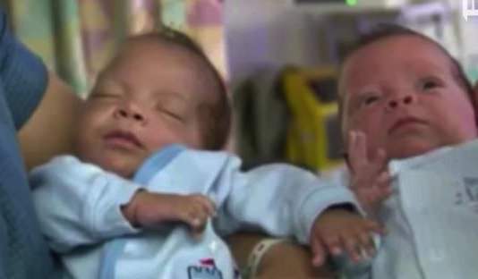 Twins Born 24 Days Apart in Boston