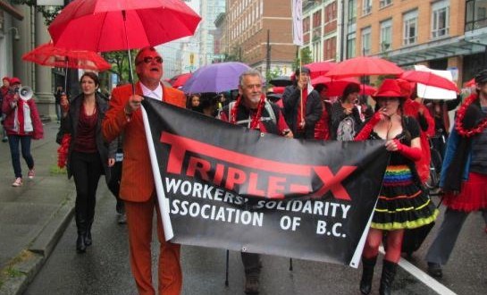 Vancouver sex trade workers parade (Video)
