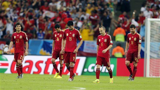 World Cup : Spain stunned again, losing to Chile 2-0
