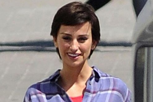 Penélope Cruz With Short Hair