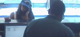 Woman robs bank while chatting on cell phone