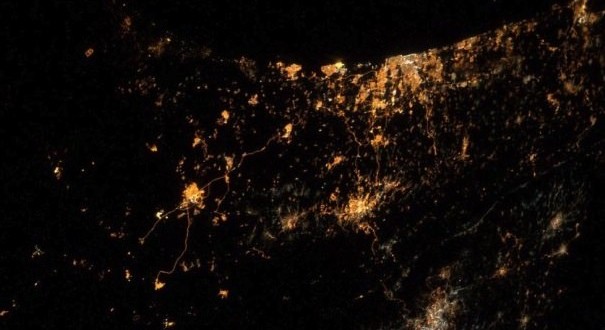 Astronaut Sees Israeli-Gaza Conflict from Space