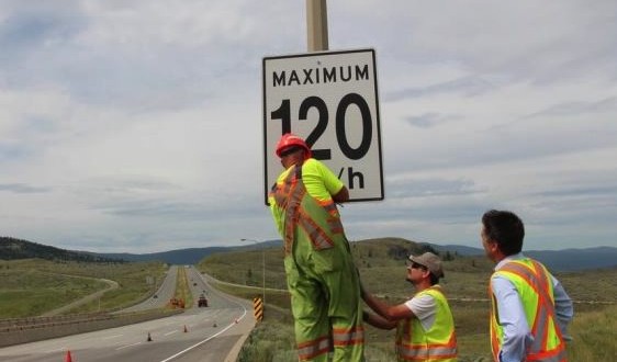 BC raises speed limits on a number of provincial highways, Report