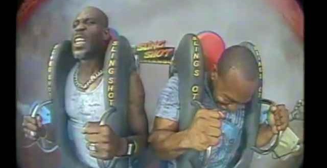 DMX Freaks Out On An Amusement Park Ride (Video)