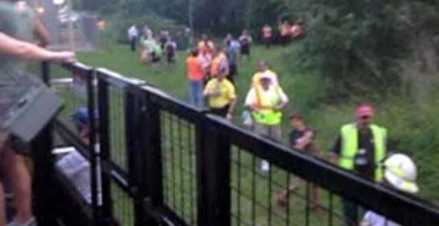 Disney monorail evacuated after possible lightning strike